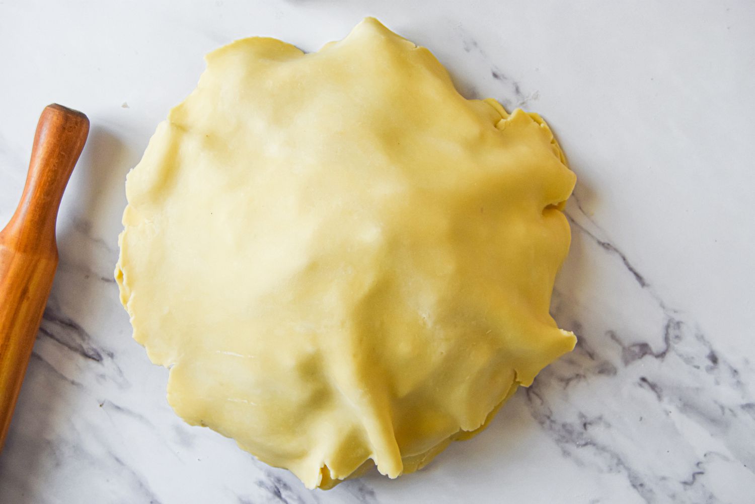 Cover Homemade Apple Pie Recipe with More Dough 