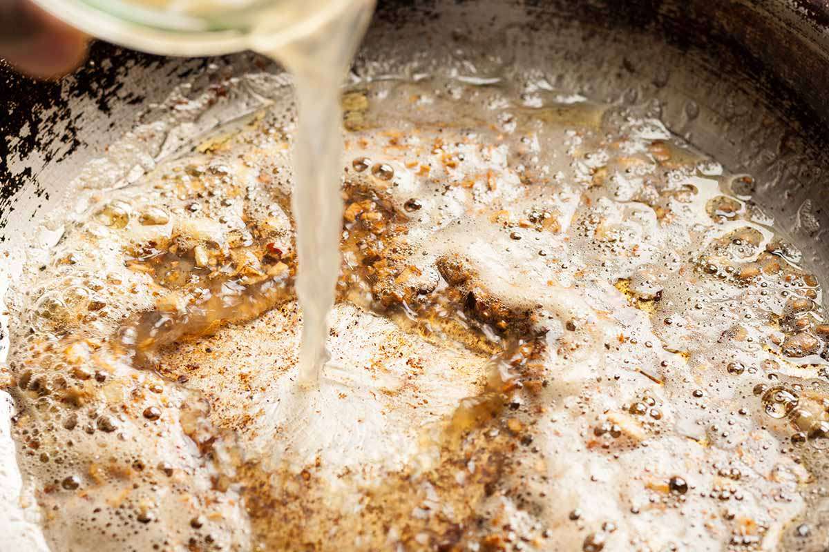 Chicken Scampi with Angel Hair Pasta