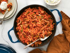 tomato rice with chicken