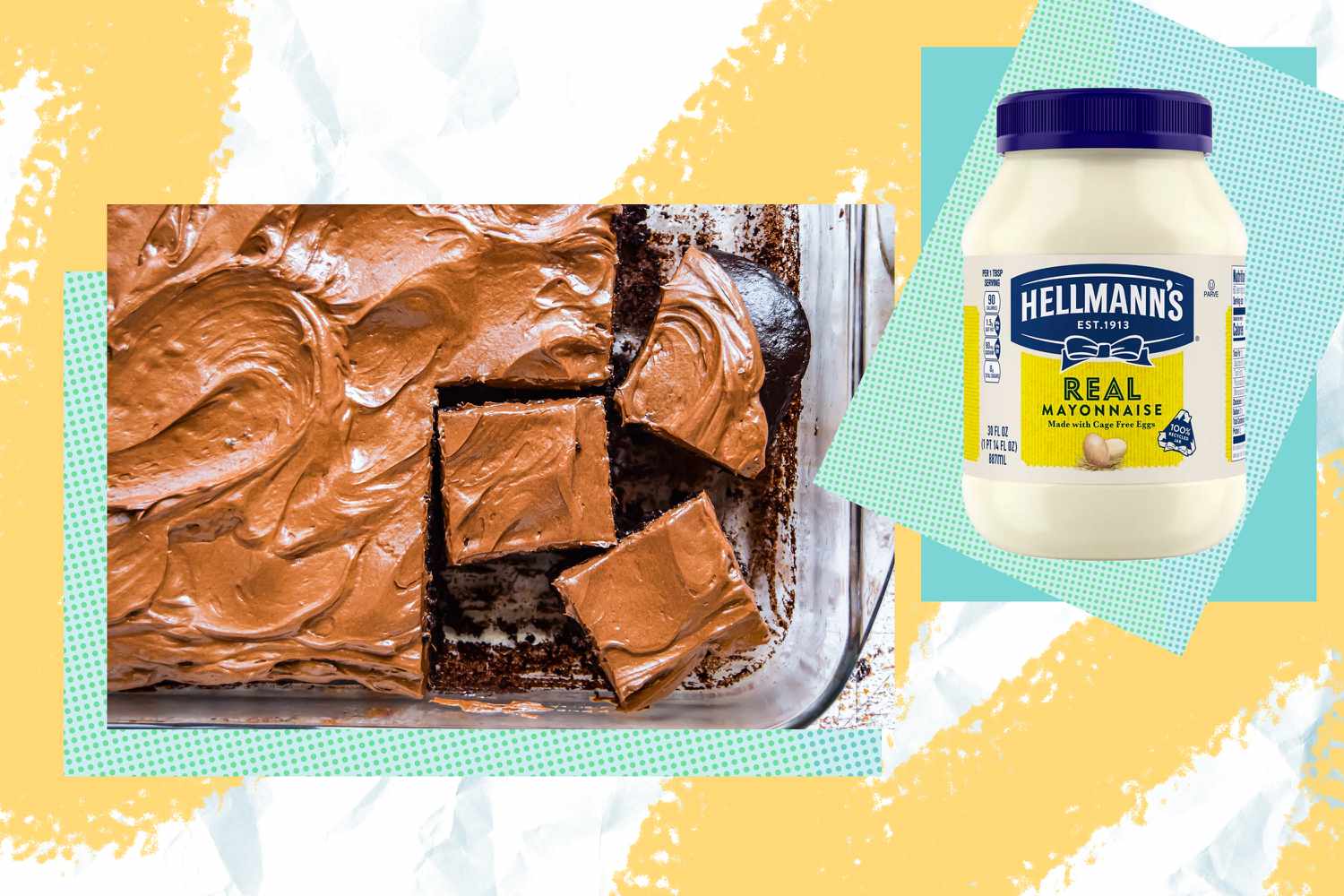 Chocolate Cake + Hellman's Mayonnaise