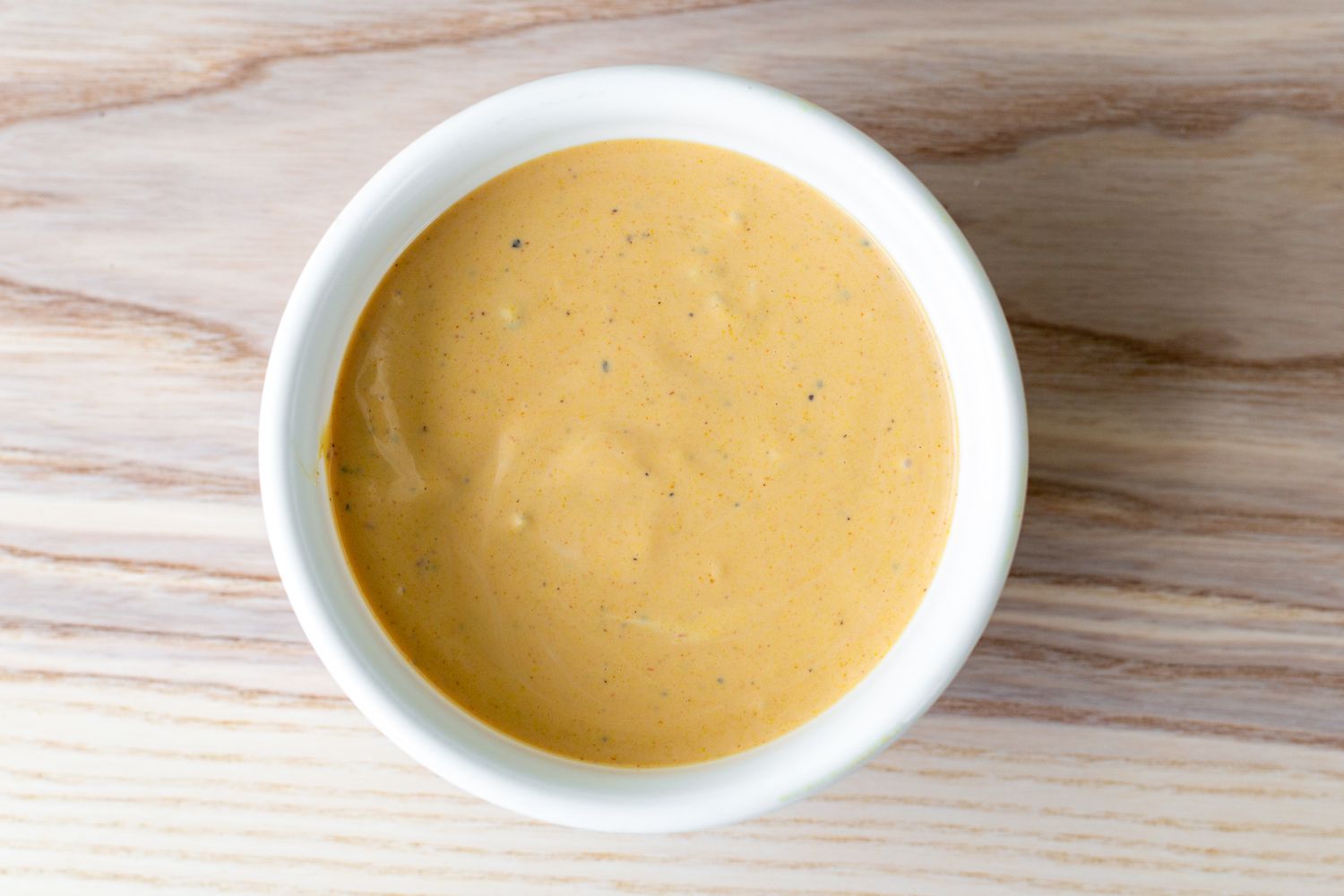 Bowl of Burger Salad Dressing