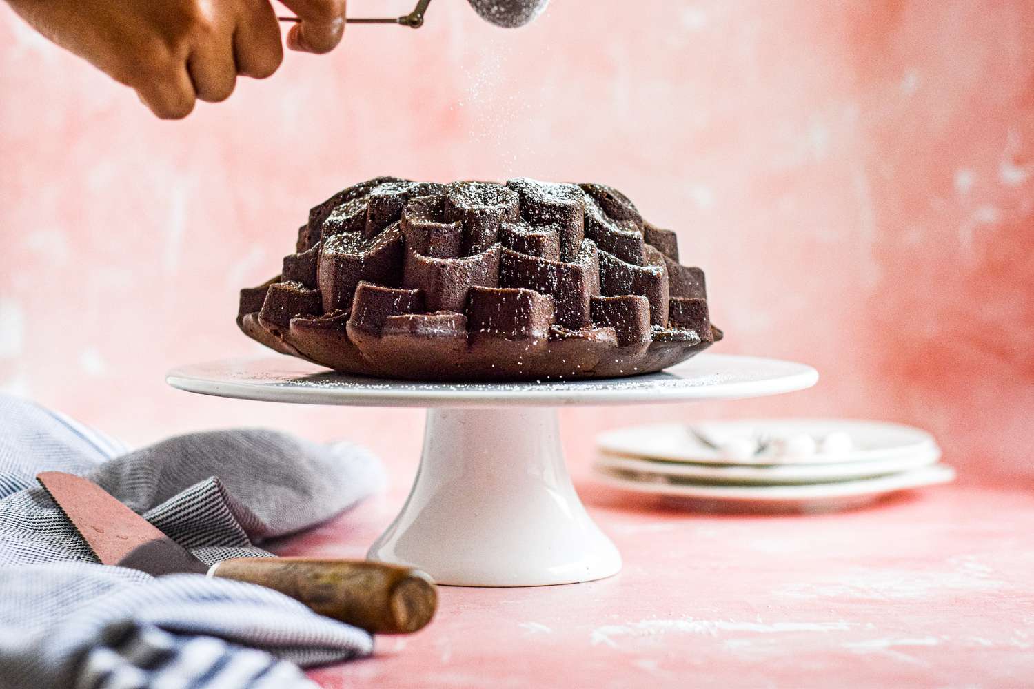 Chocolate Bourbon Cake