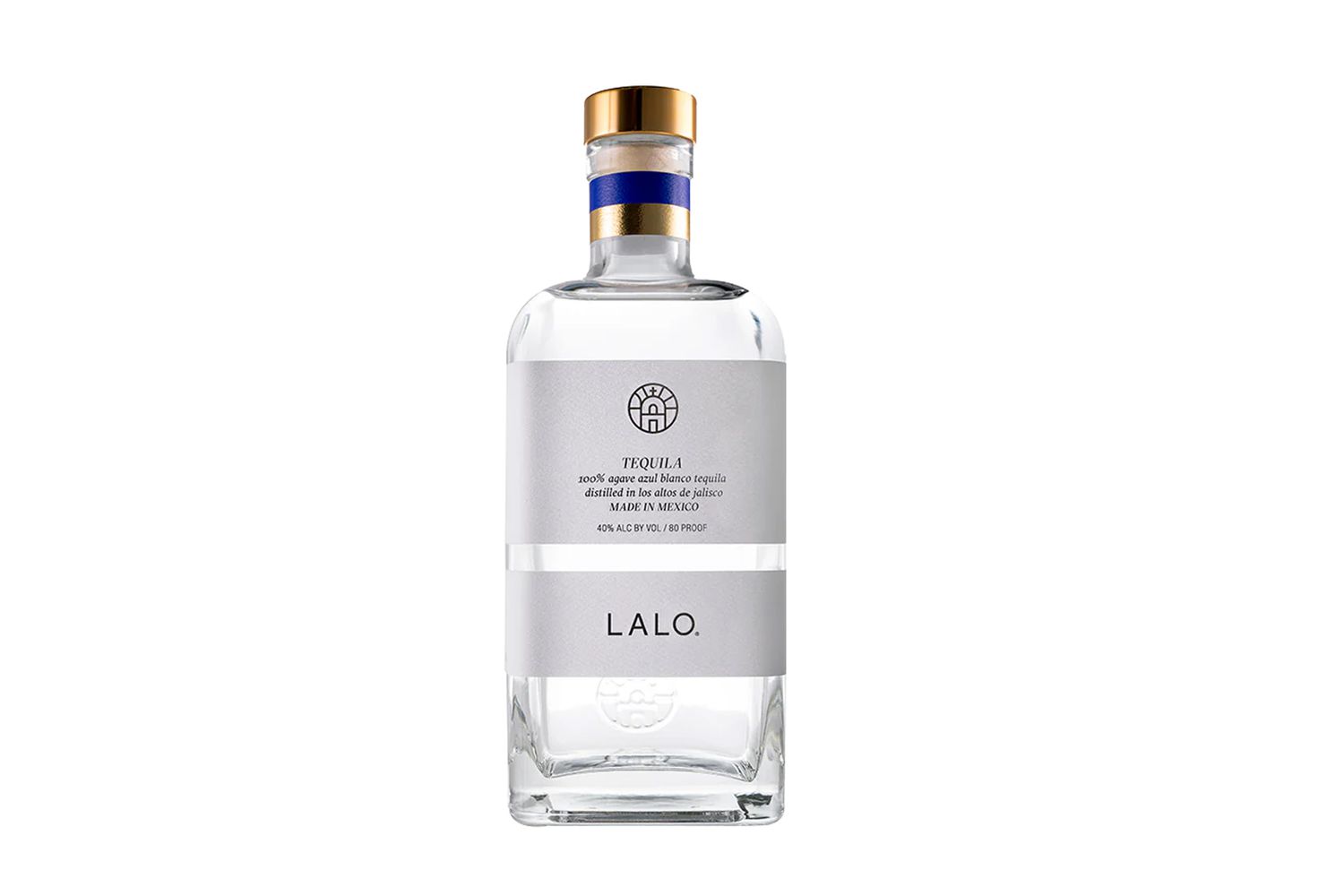 A bottle of LALO tequila