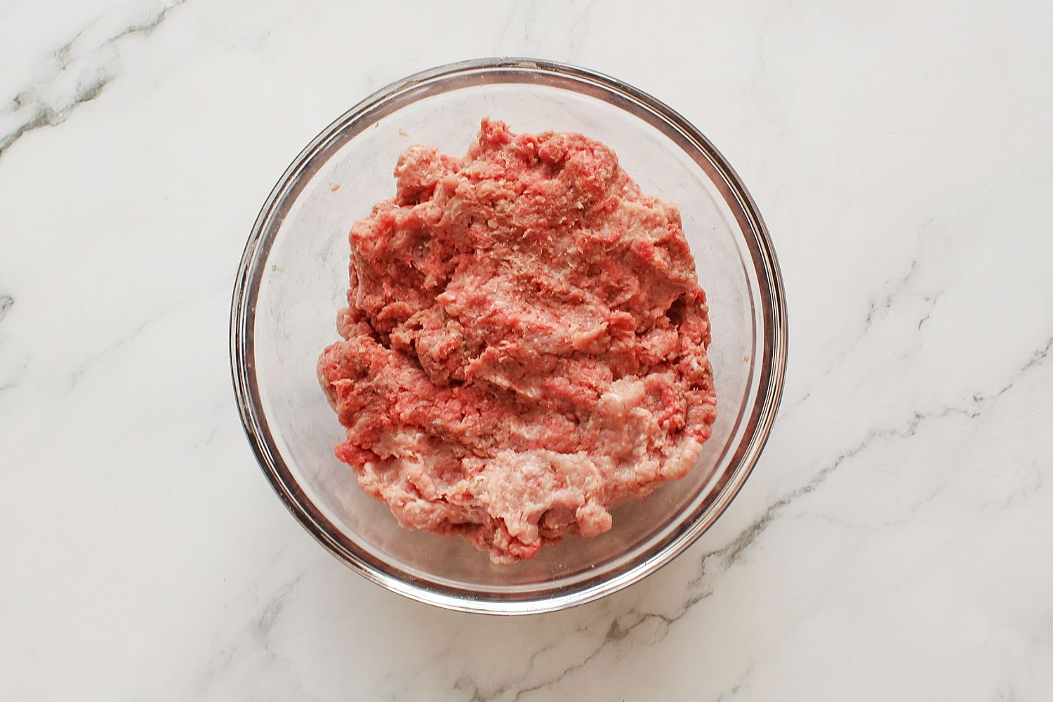 Pulpeta (Cuban Meatloaf) in a glass bowl.