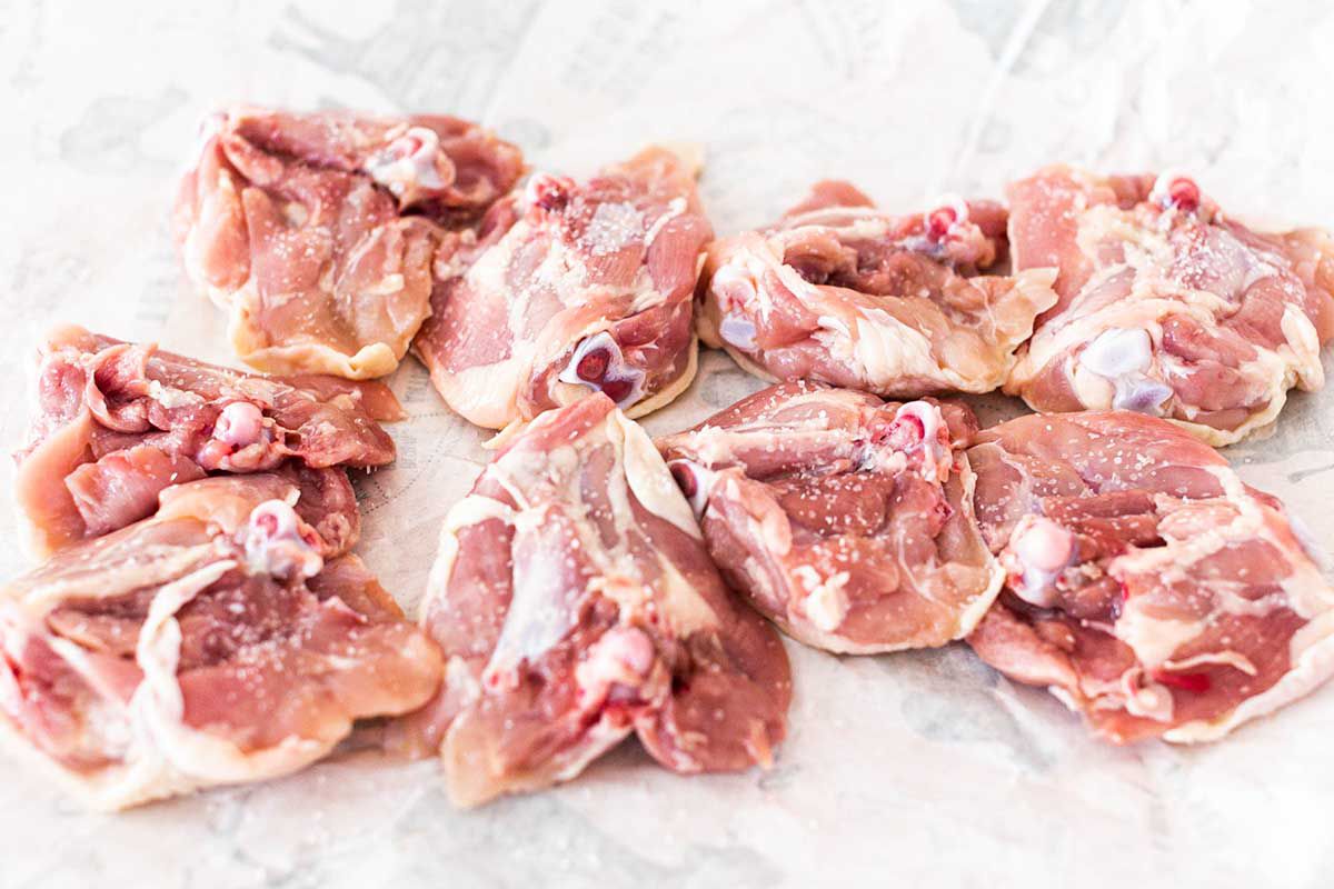 Best Chicken and Rice Casserole raw chicken