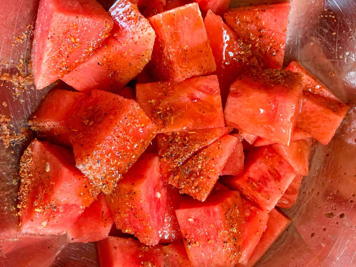 Watermelon with Tajin 