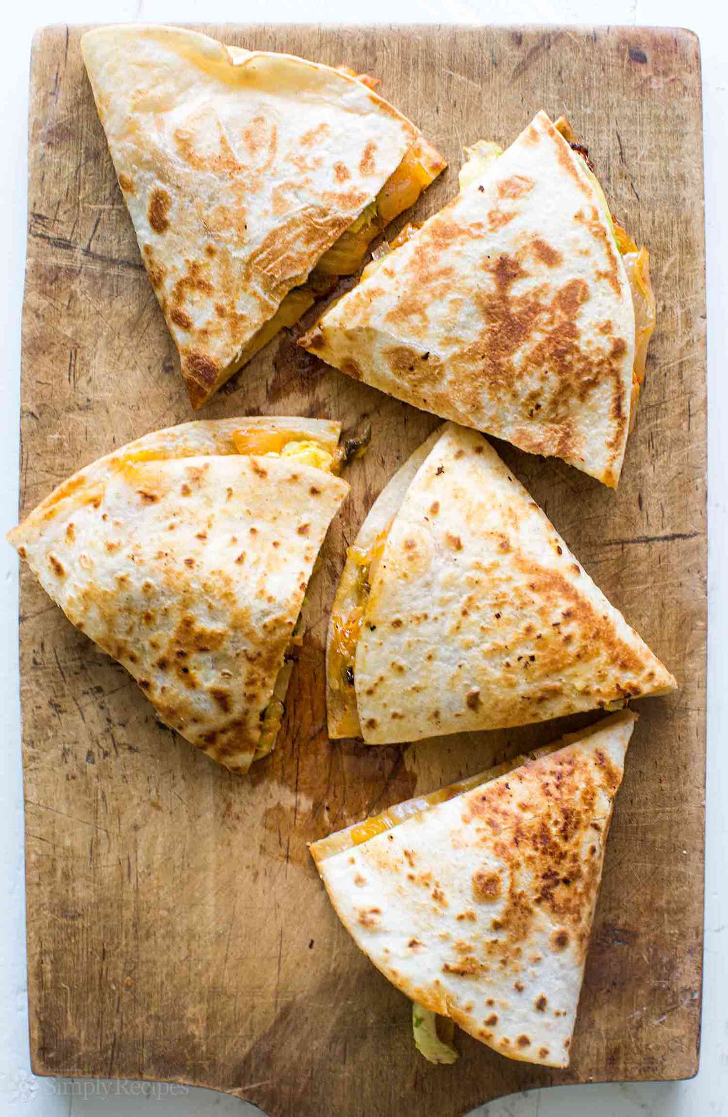 Kimchi Avocado Quesadillas