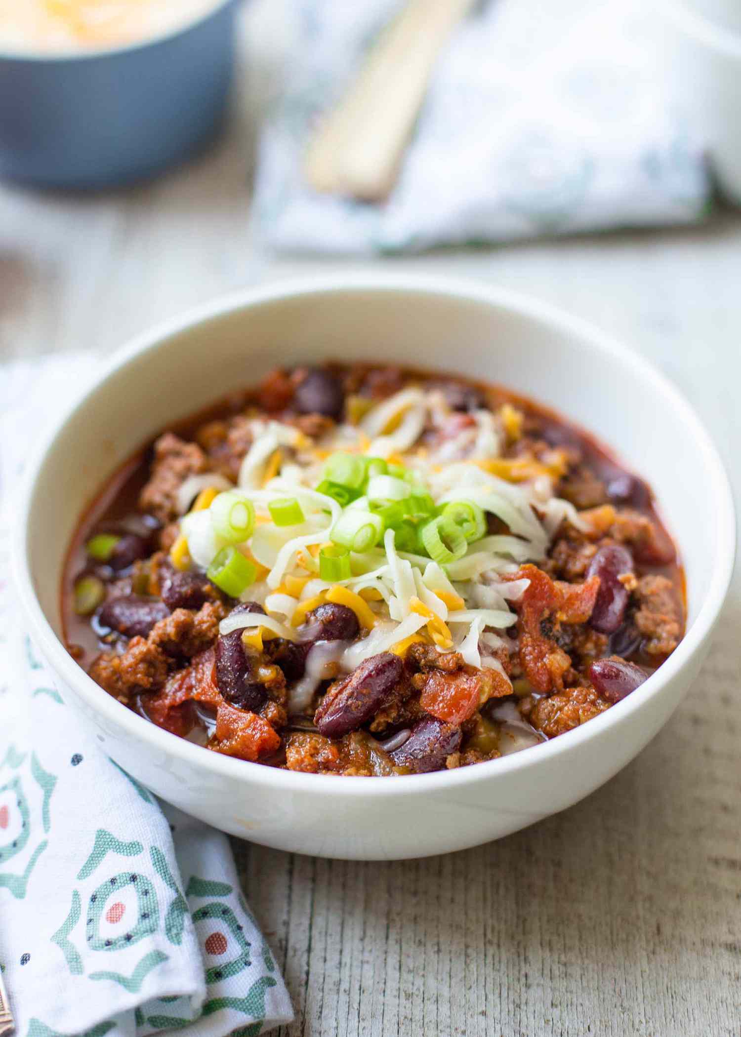 Pressure Cooker Beef Chili