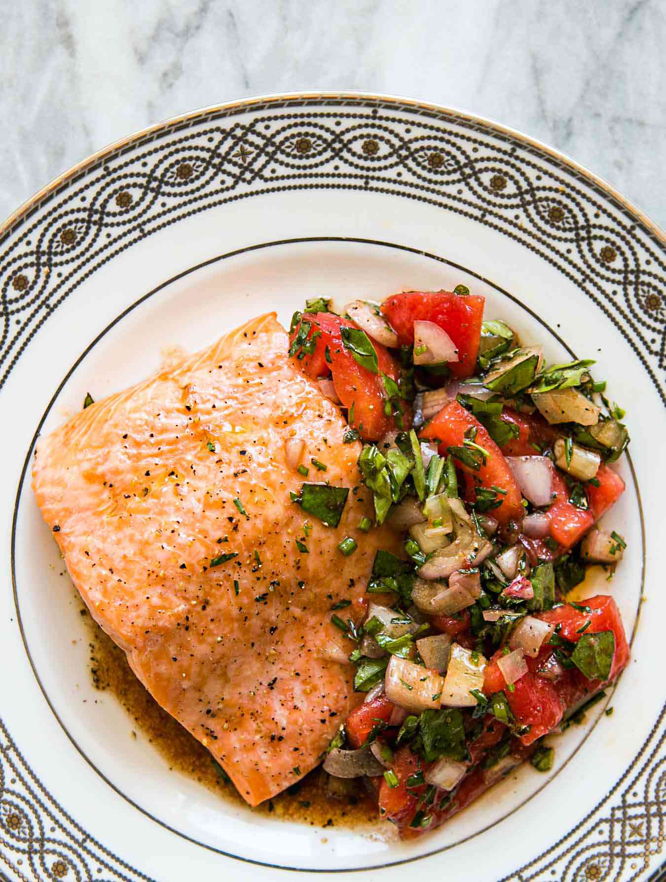Salmon Provencal