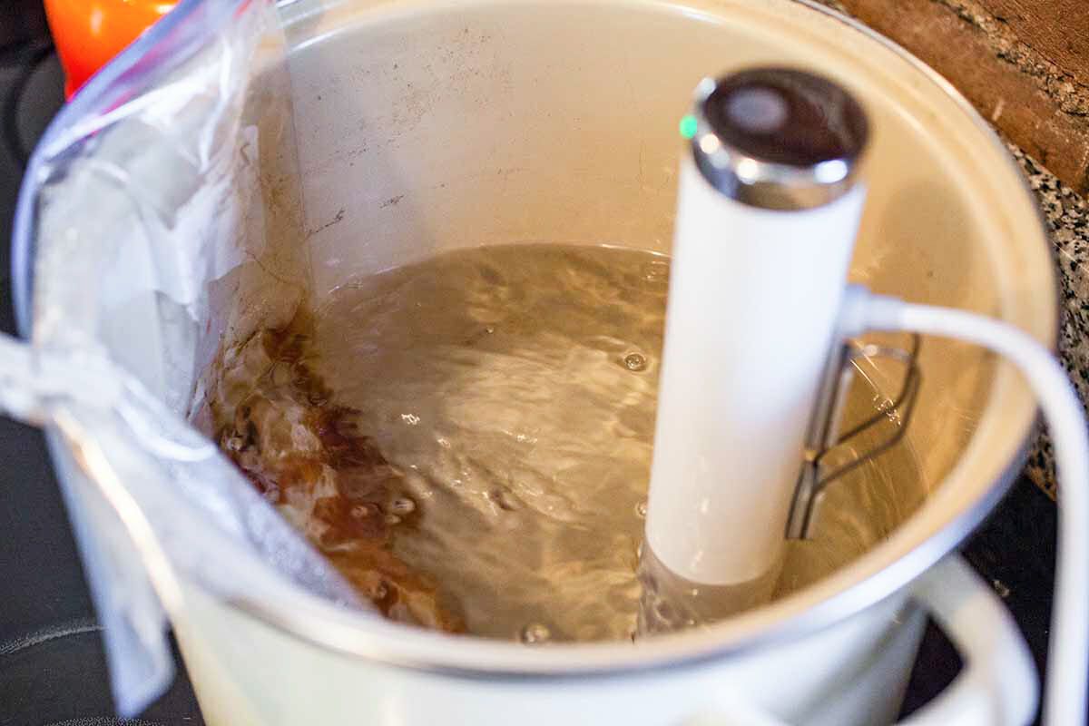 Sous Vide Sesame Chicken Recipe seal the bag