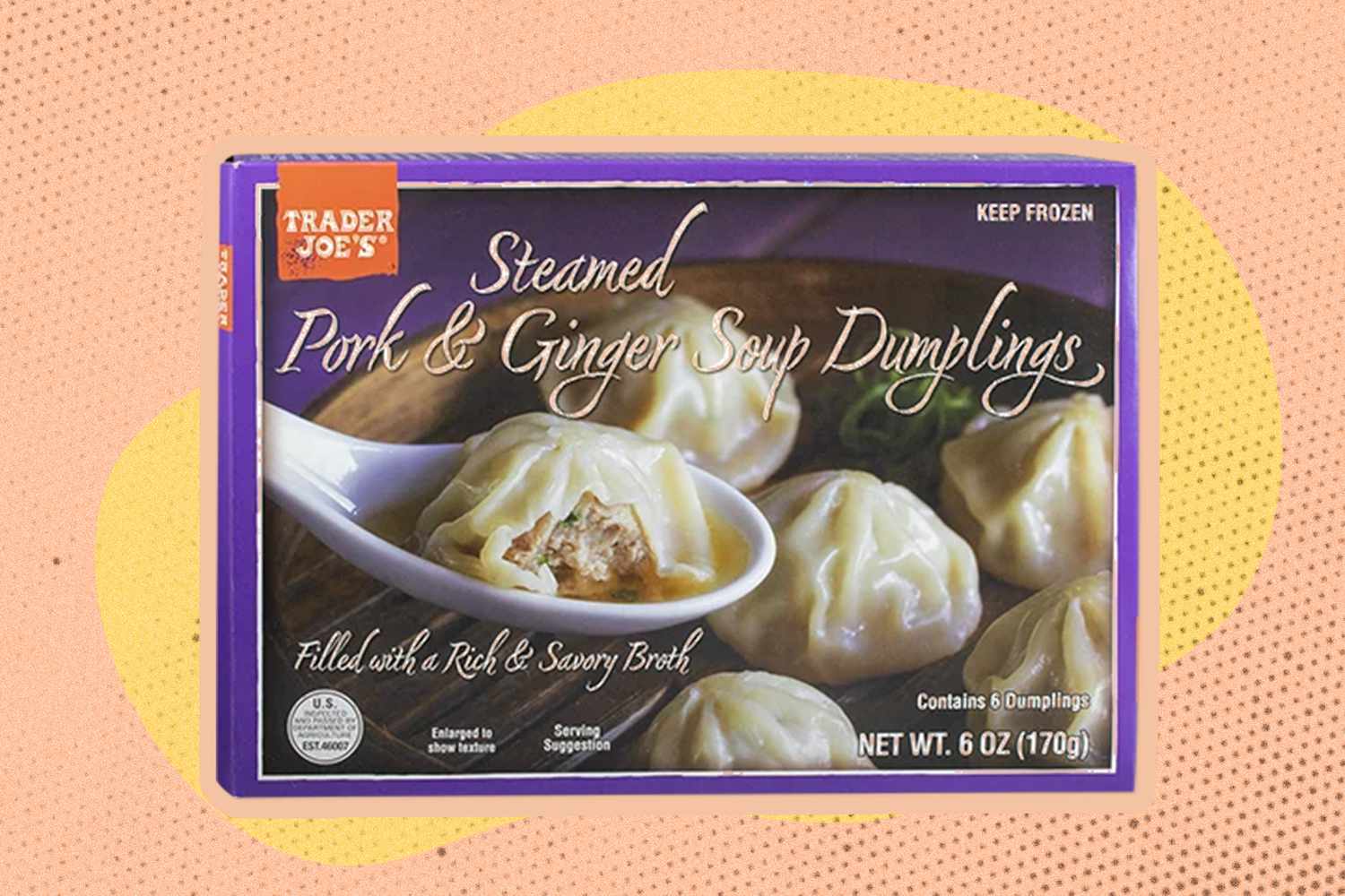 Trader Joe's Steamed Pork & Ginger Soup Dumplings