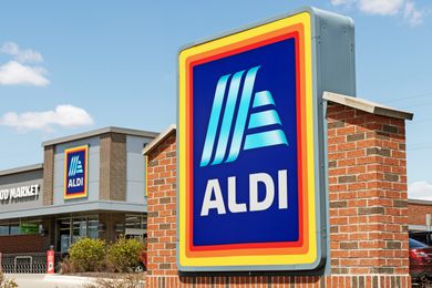 Aldi storefront