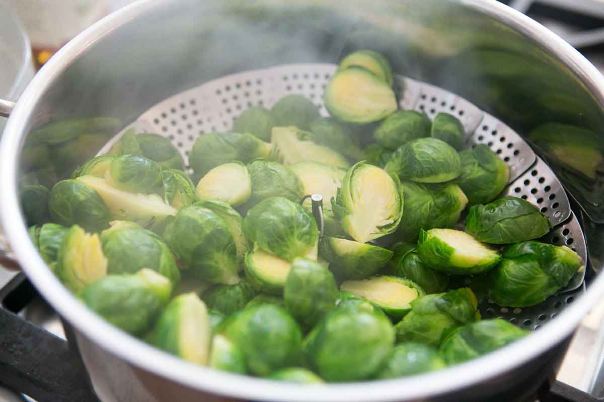 Hoisin Glazed Brussels Sprouts