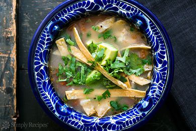 Mexican Chicken Lime Soup
