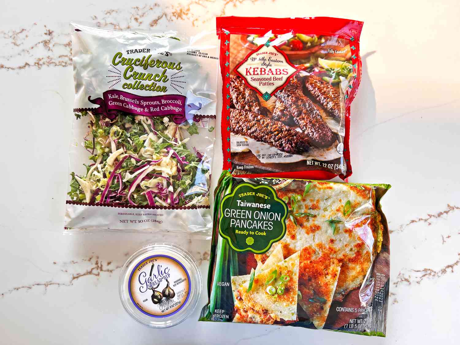 4 ingredients to create Trader Joe's wrap