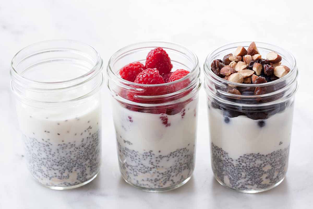 Grab-and-Go Oatmeal Chia Cups