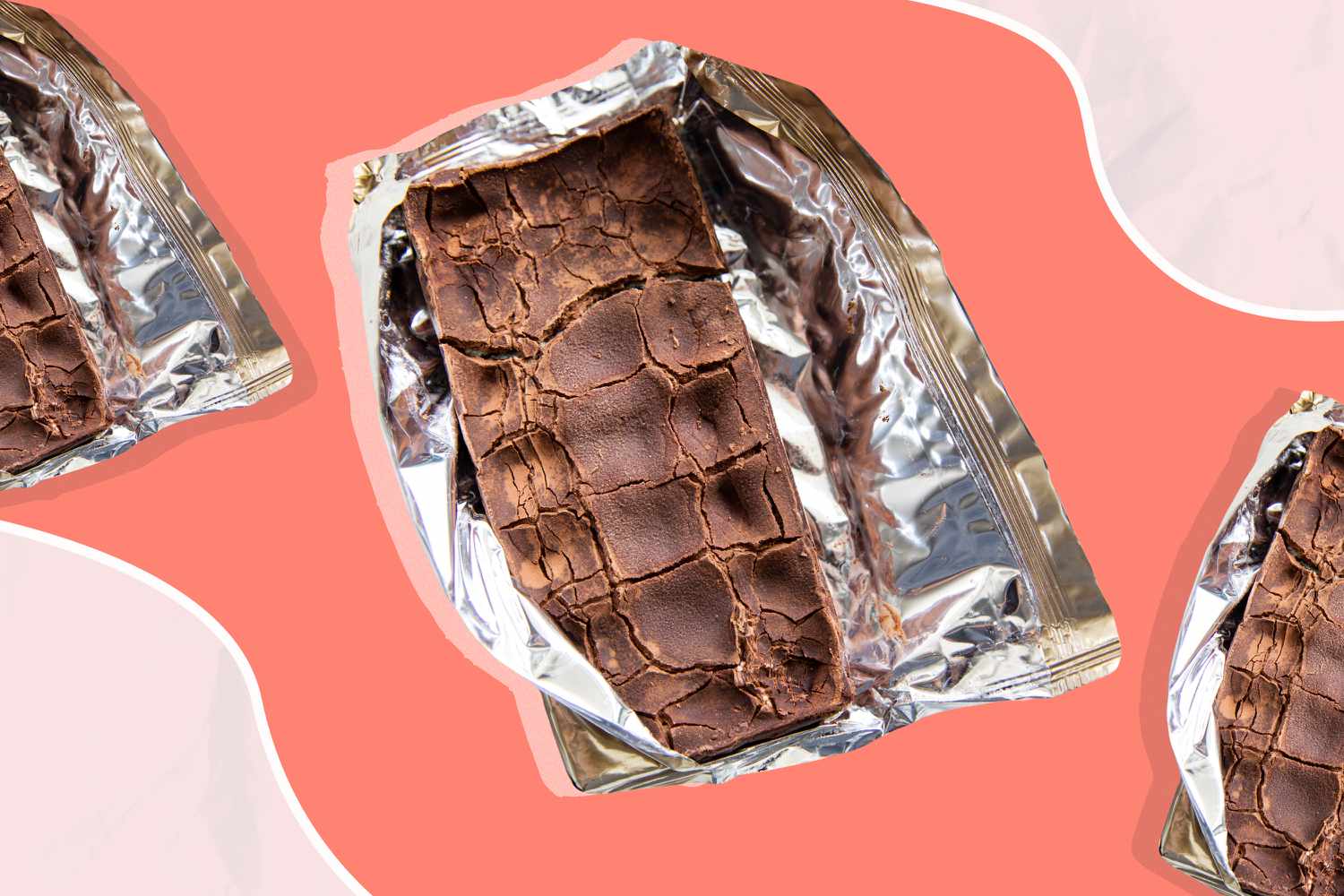 Bloomed Chocolate Bars in a Wrapper 