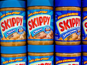 skippy peanut butter jars 