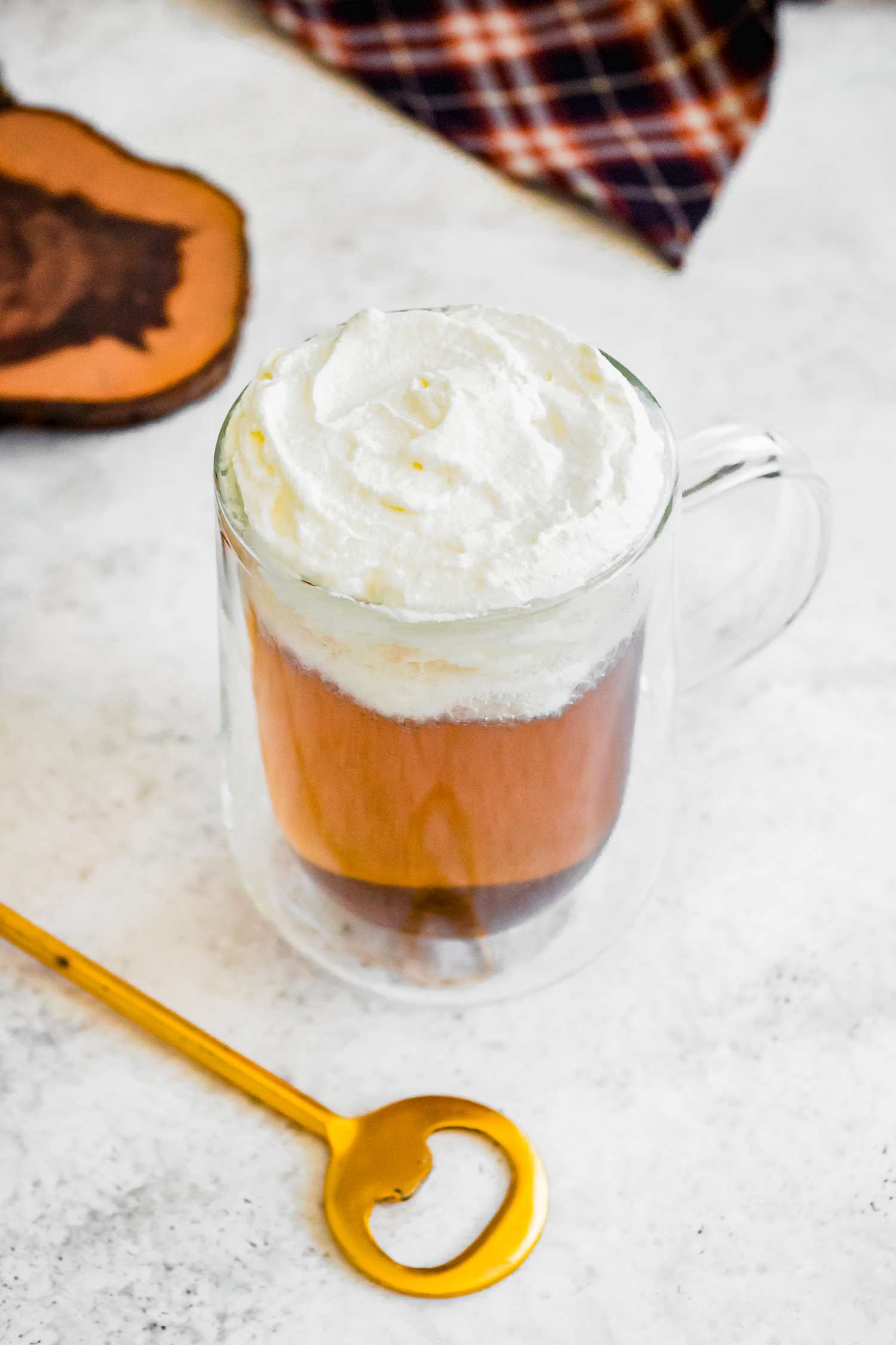 Butterbeer Topped with Whipped Cream