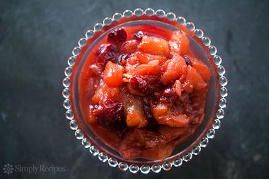 Apple Cranberry Chutney