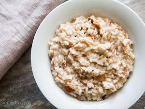 Turkey Mushroom Risotto