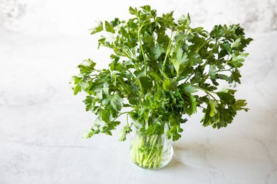 Parsley in a Vase of Water