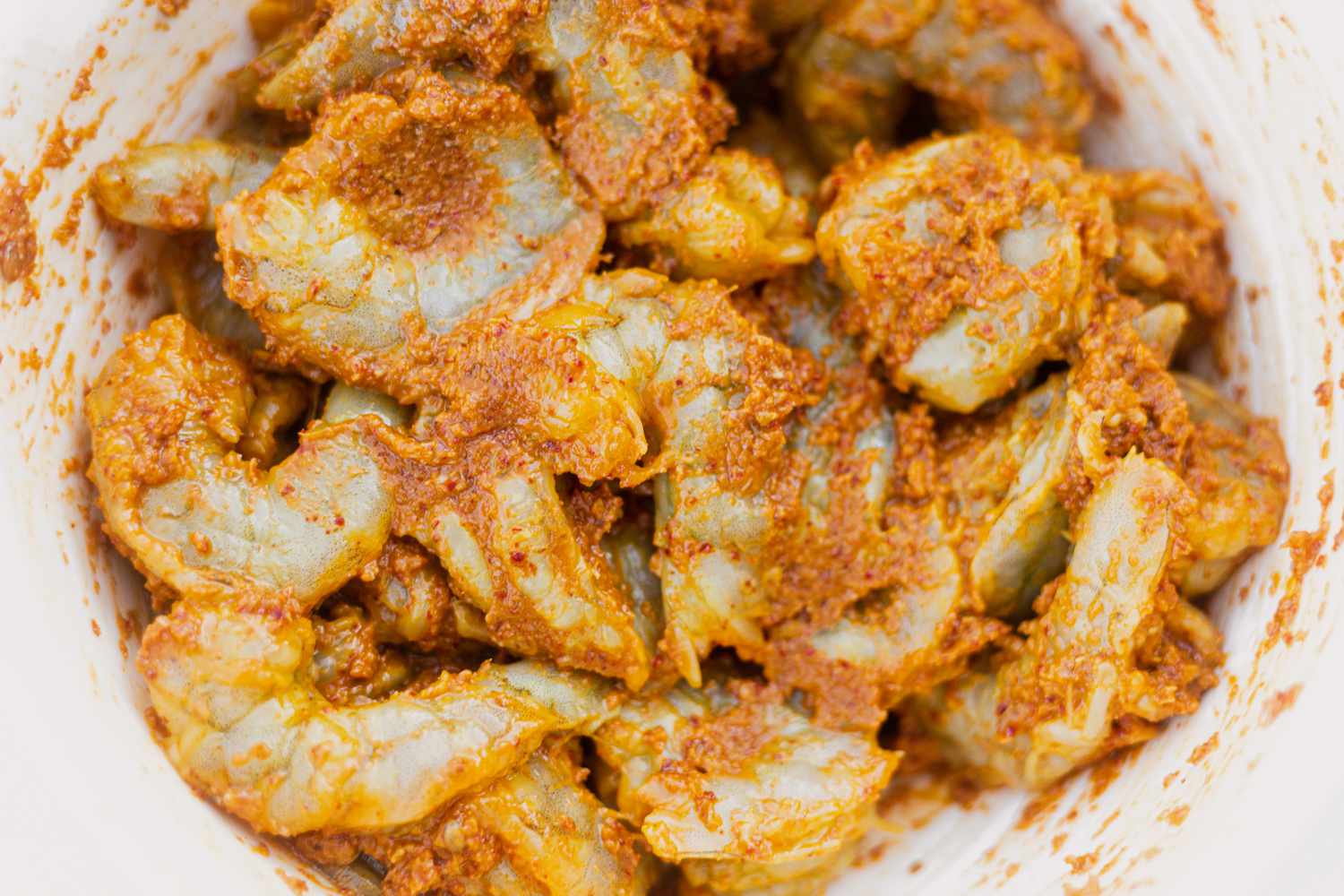 Shrimp in Paste Grilled Shrimp with Konkani-Inspired Masala