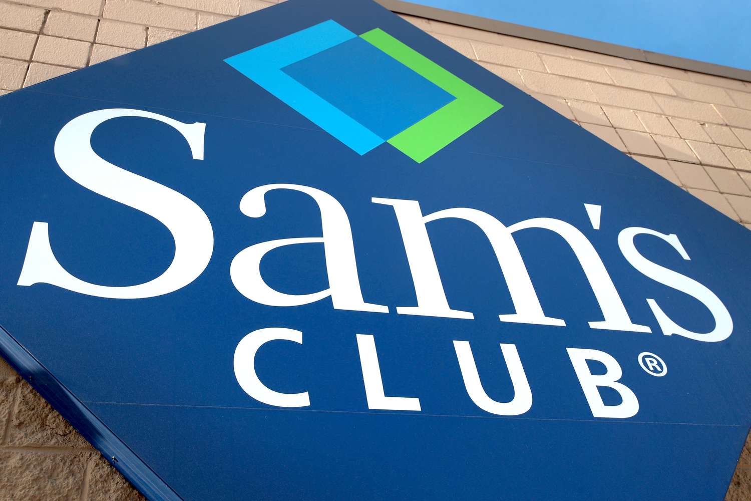 Sams Club store sign