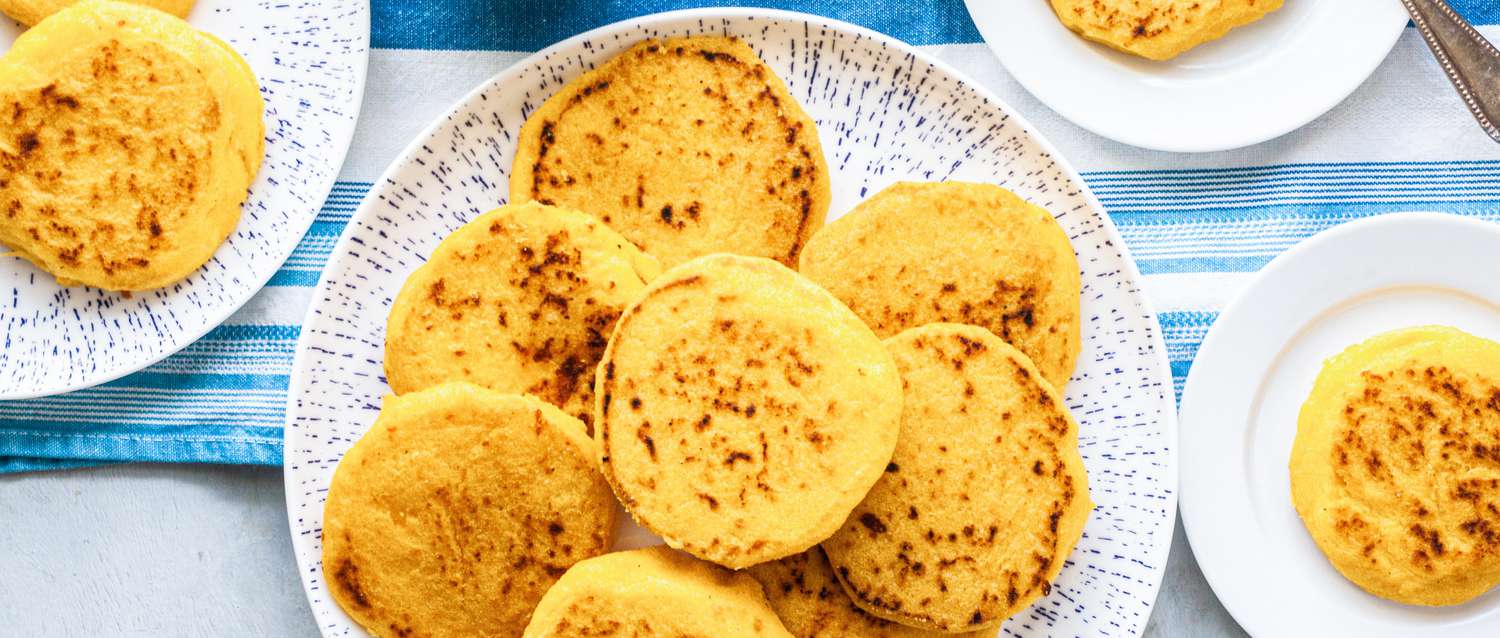 Arepas con queso