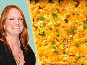 Ree Drummond and casserole