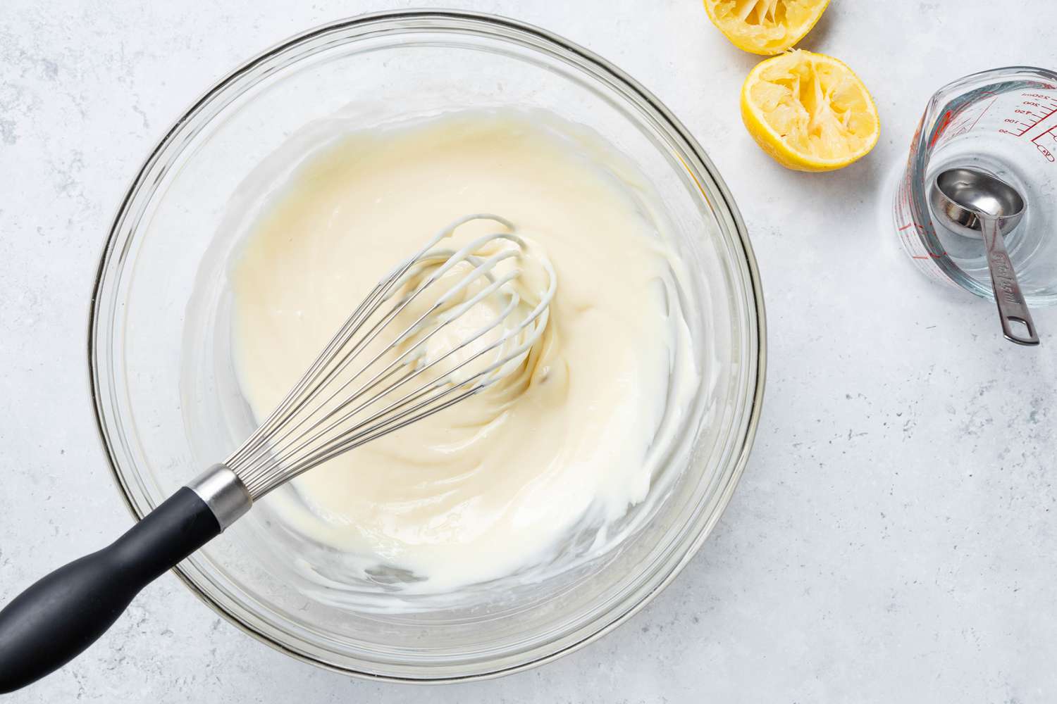 Lemon Juice and Condensed Milk Whisked Together for Million Dollar Pie