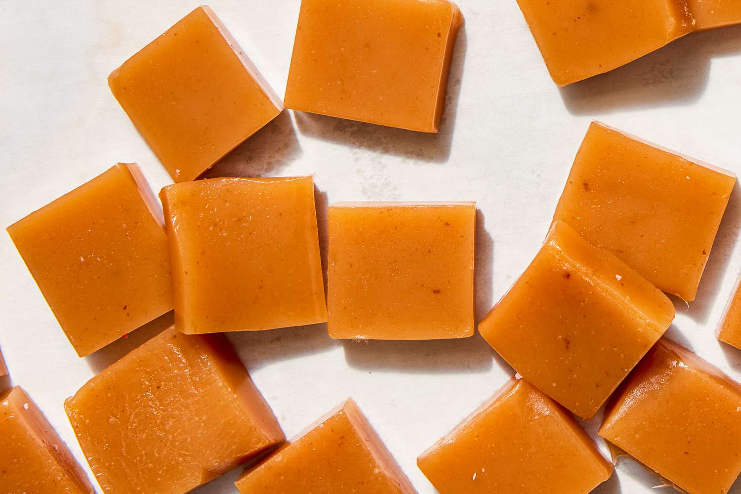 Peppermint Caramels Squares 