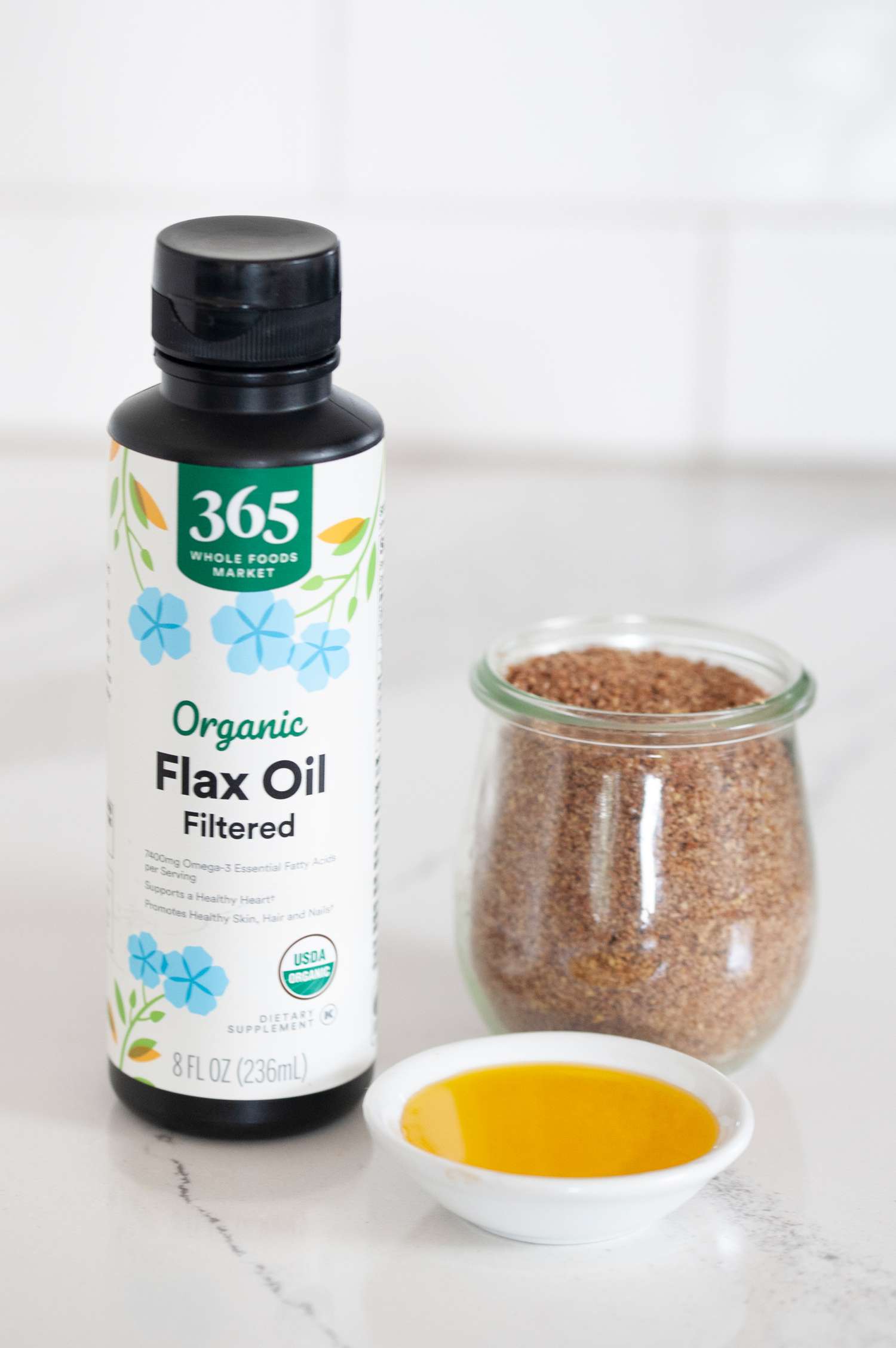 Whole Foods 365 Flax Oil filtered