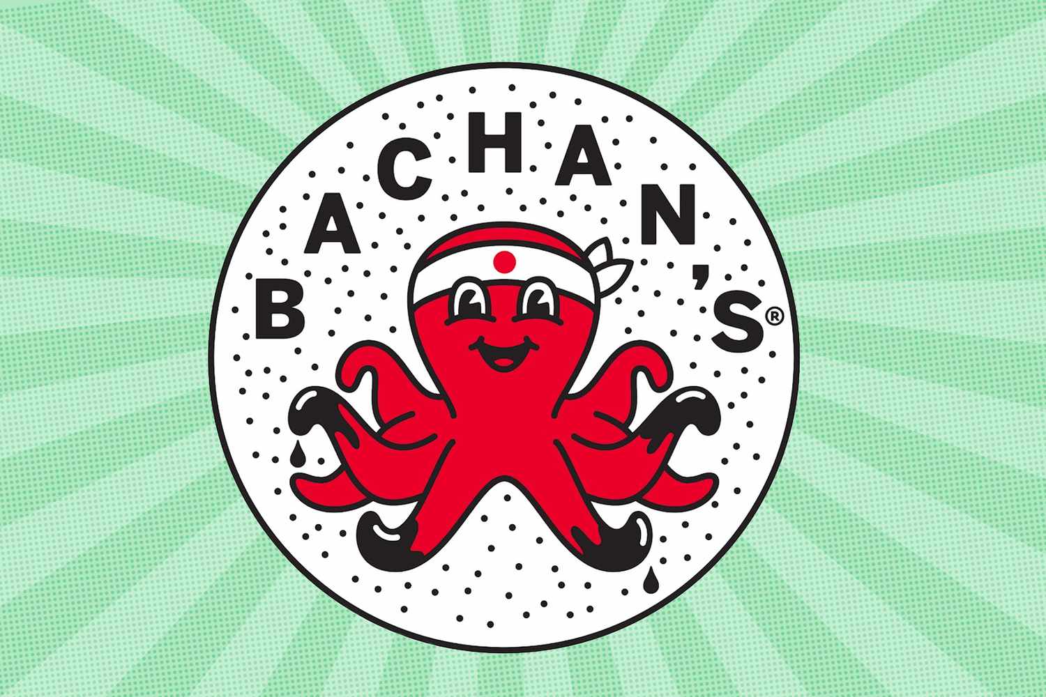 Bachan's logo over a colorful background