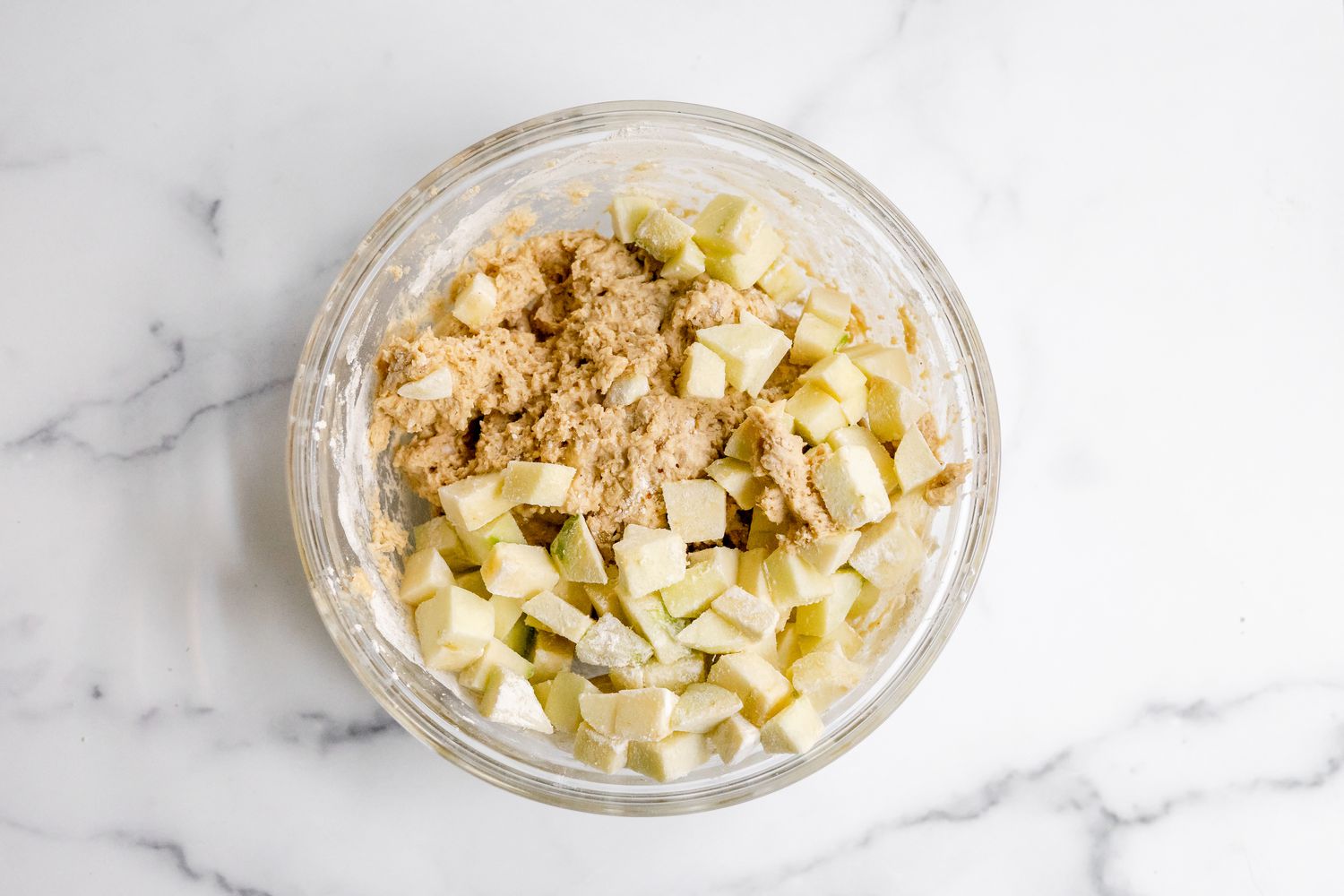 Apple Added to Fritter Bread Recipe