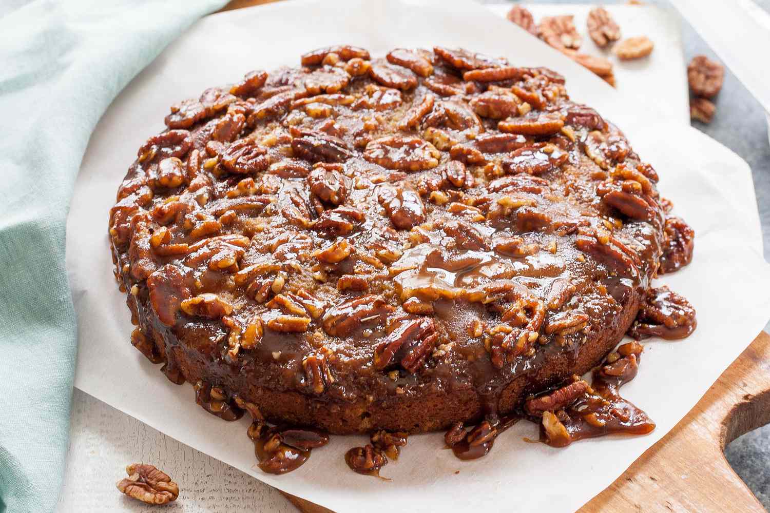 Salted Pecan Cake