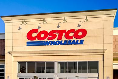 The exterior facade of a Costco Wholesale store
