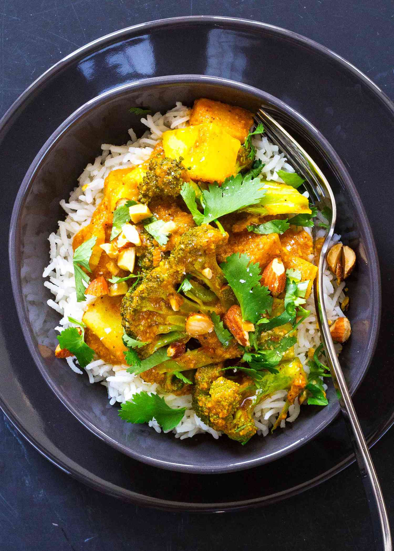 Potato Broccoli Curry