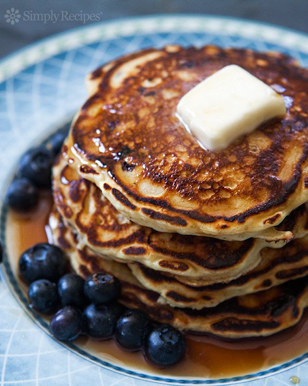Blueberry Buttermilk Pancakes
