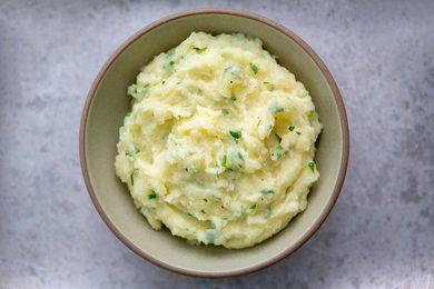 Mashed Parsnips and Potatoes