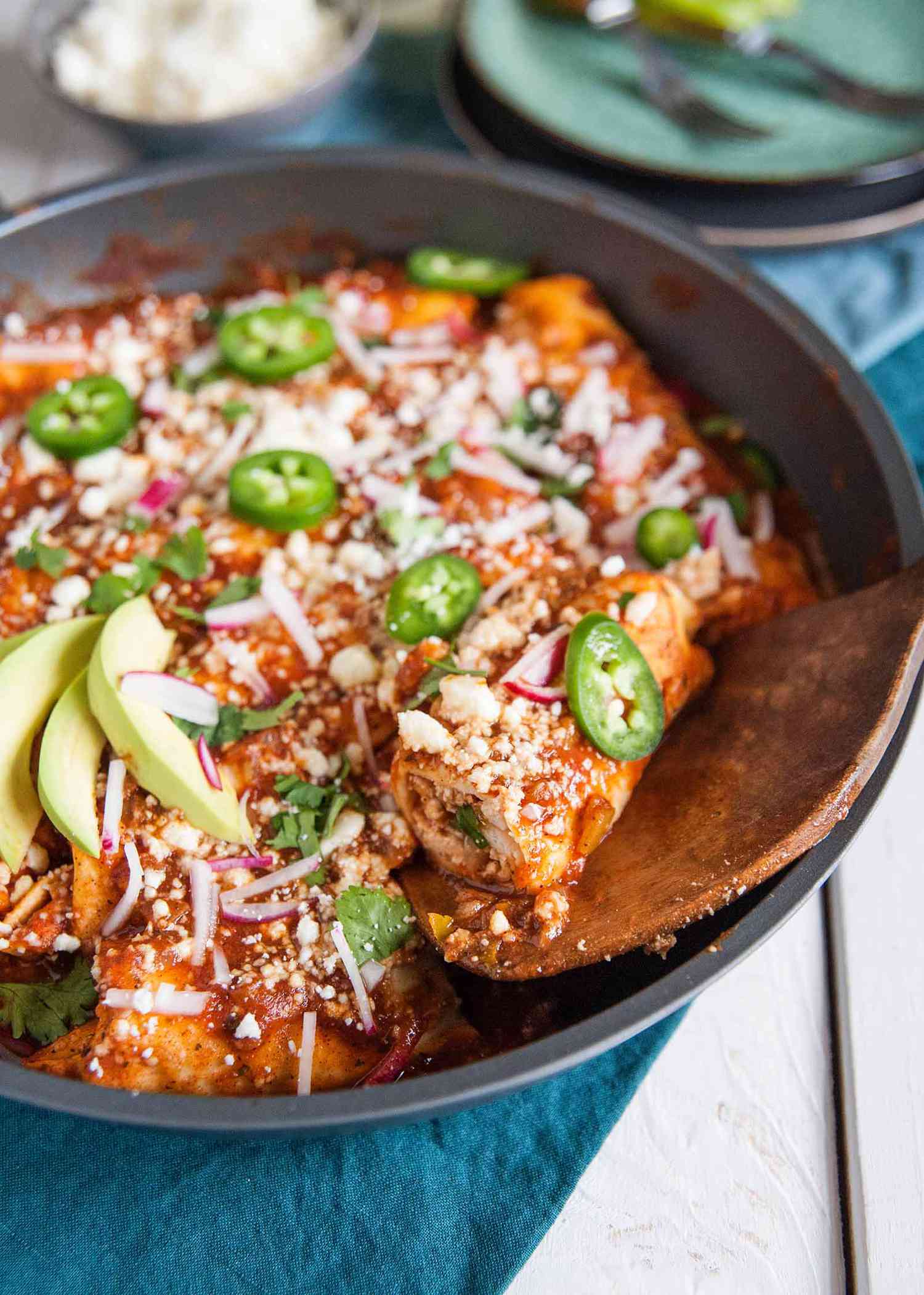 Easy chicken enchilada recipe