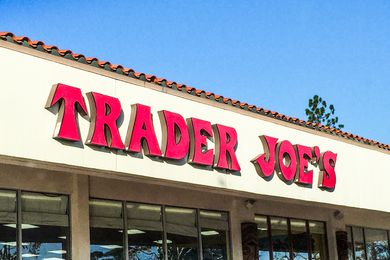Trader Joe's storefront and sign