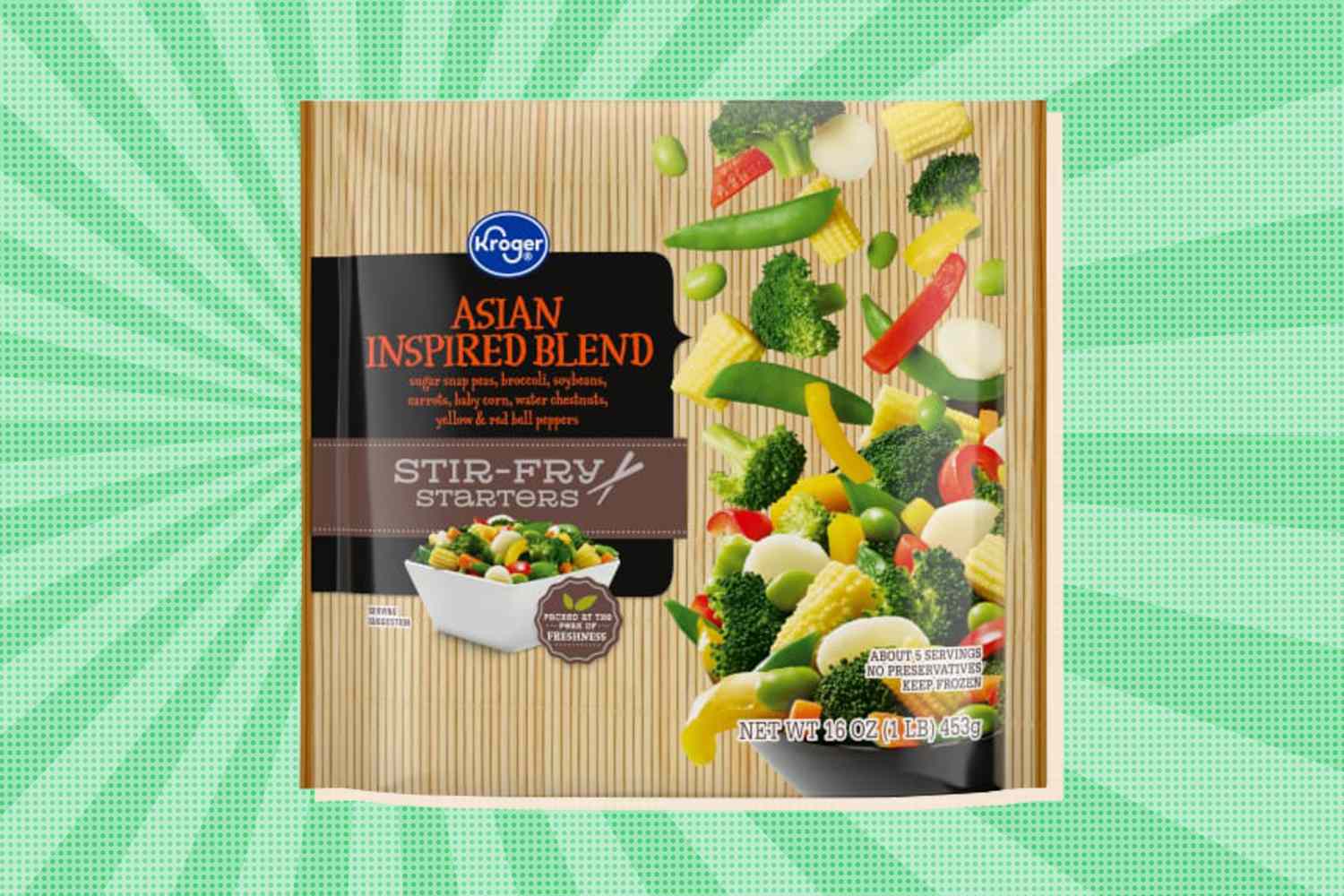 Kroger Asian Inspired Blend StirFry Starter package