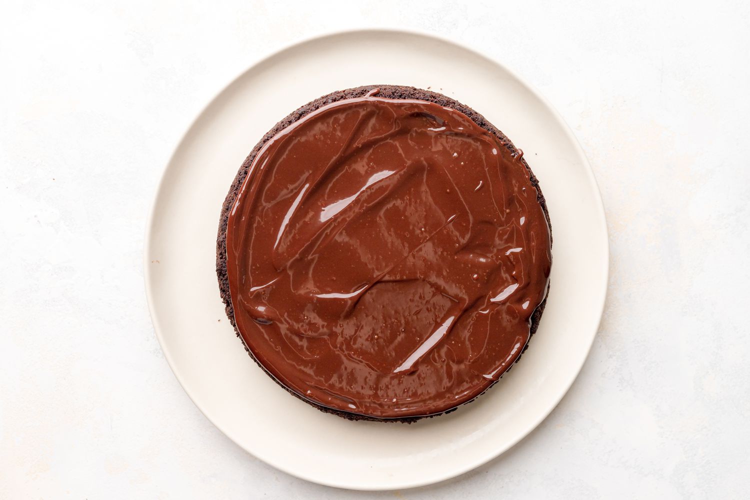 Flourless Chocolate Cake with Chocolate Ganache 