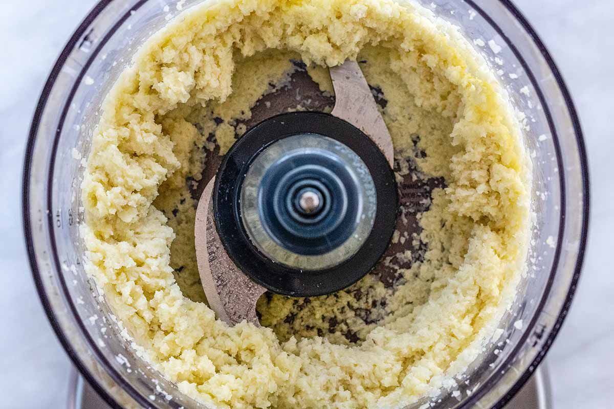 Gluten-Free Cauliflower Gnocchi Recipe process the ingredients