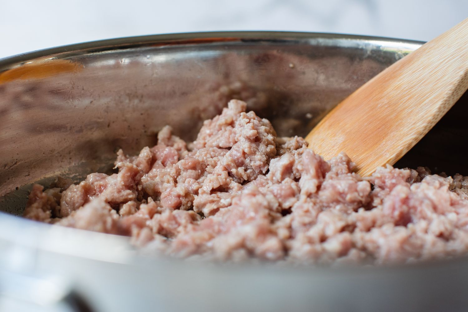 Browning Sausage for Spaghetti sauce