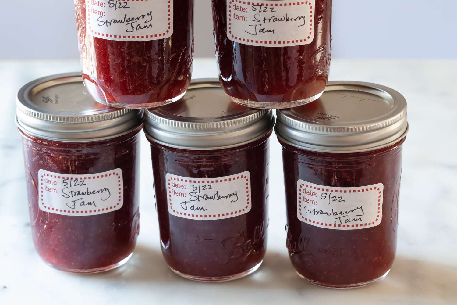 Canning Strawberry Jam Using Water Bath 