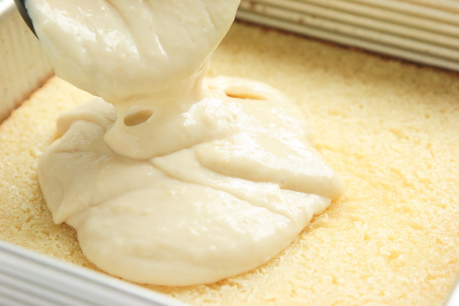 Topping Added to Cassava Cake 