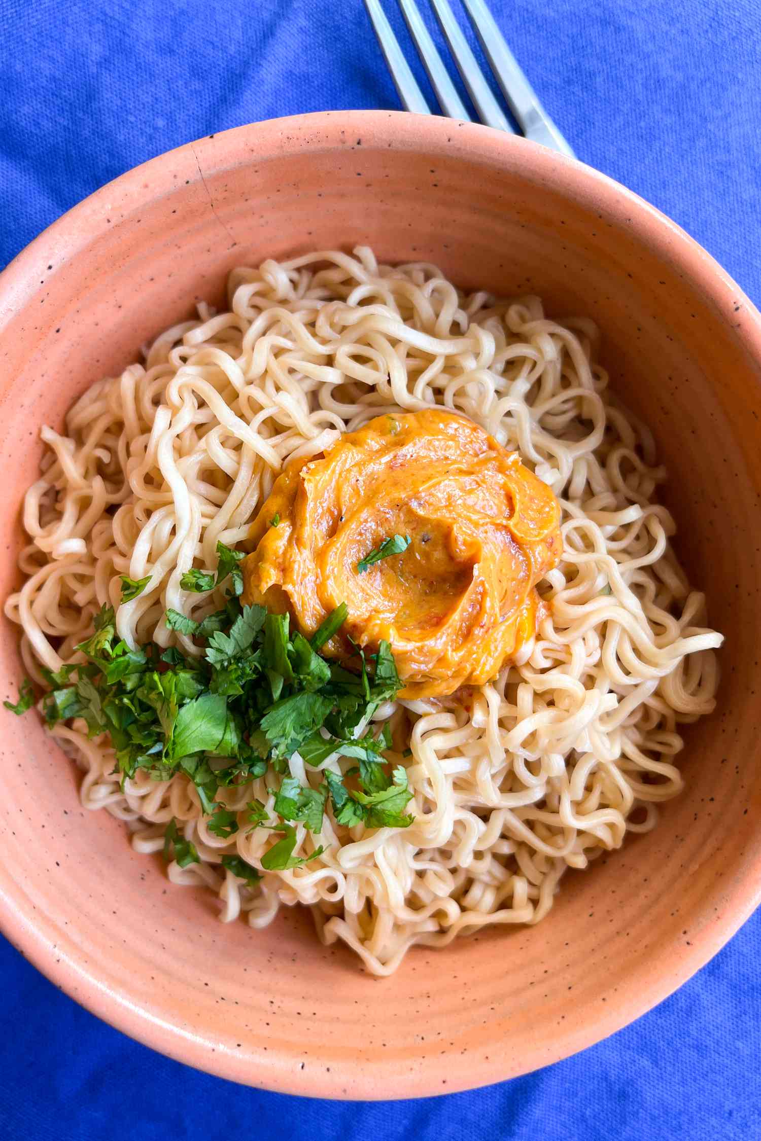 curry butter in a bowl of ramen