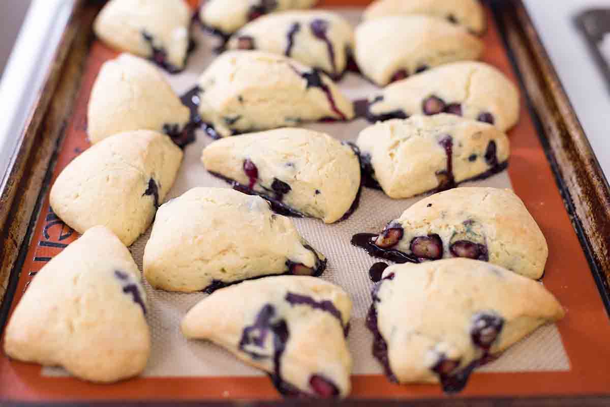 Lemon Blueberry Scones